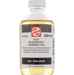 Aceite de linaza blanqueado 025 Talens 250ml