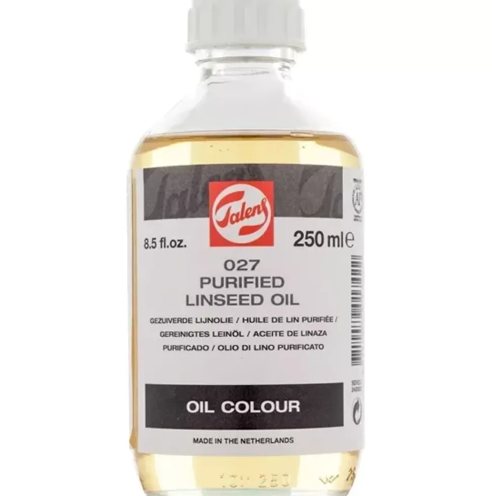 Aceite de linaza purificado 027 Talens 250ml