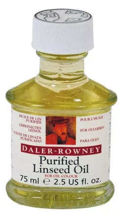 Aceite de lino purificado 75ml Rowney