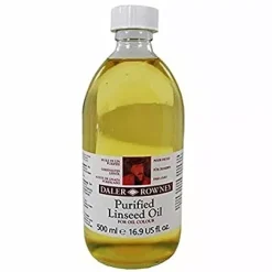 Aceite de lino purificado Daler-Rowney 500ml