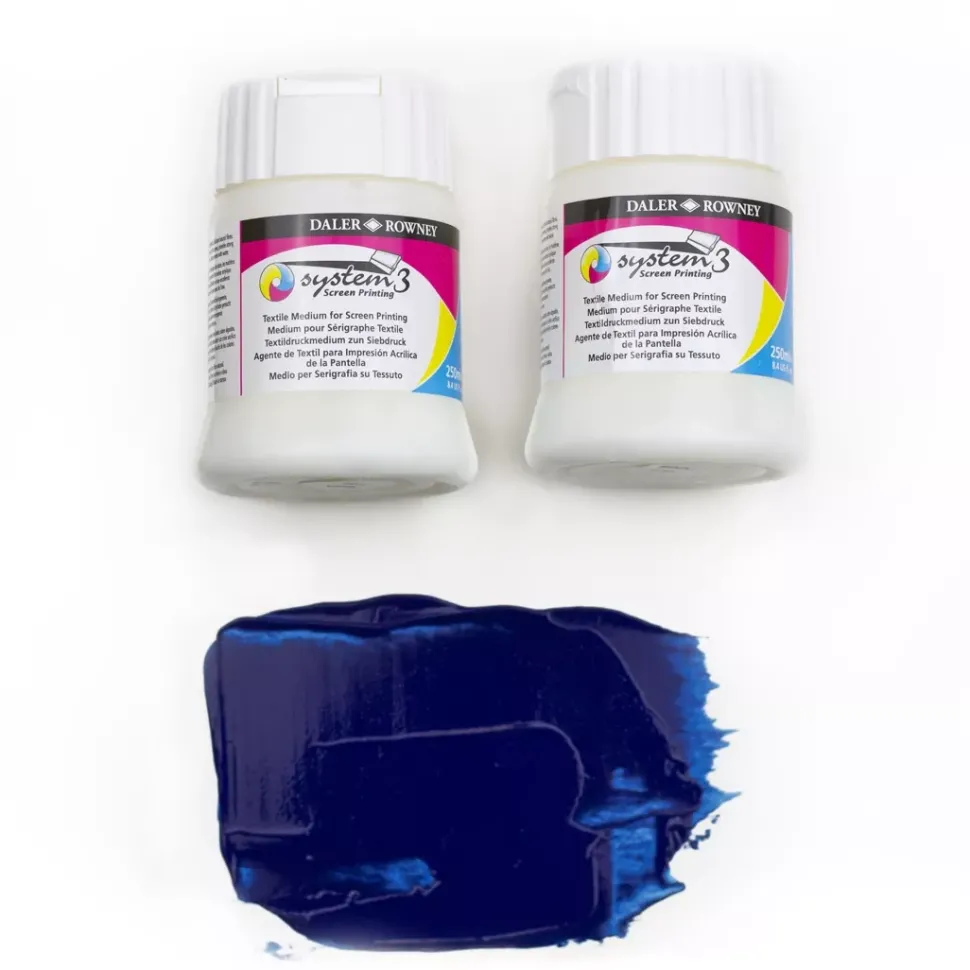Acrílico serigrafía textil System3 Daler-Rowney 250ml
