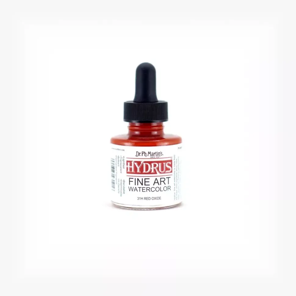 Acuarela Hydrus Fine Art 1.0 Oz Red Oxide Dr. Ph. Martin's