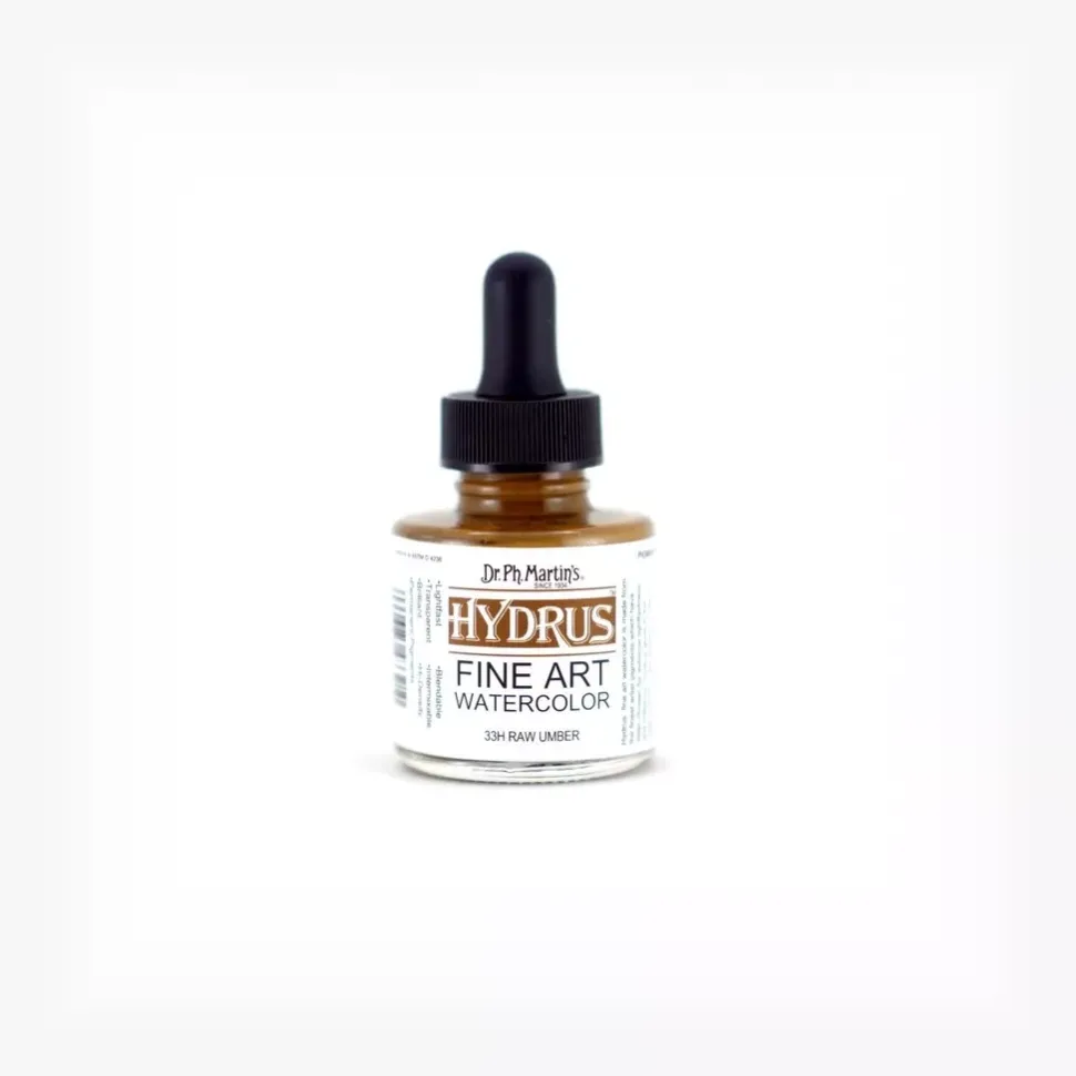 Acuarela Hydrus Fine Art 1.0 Oz Raw Umber Dr. Ph. Martin's