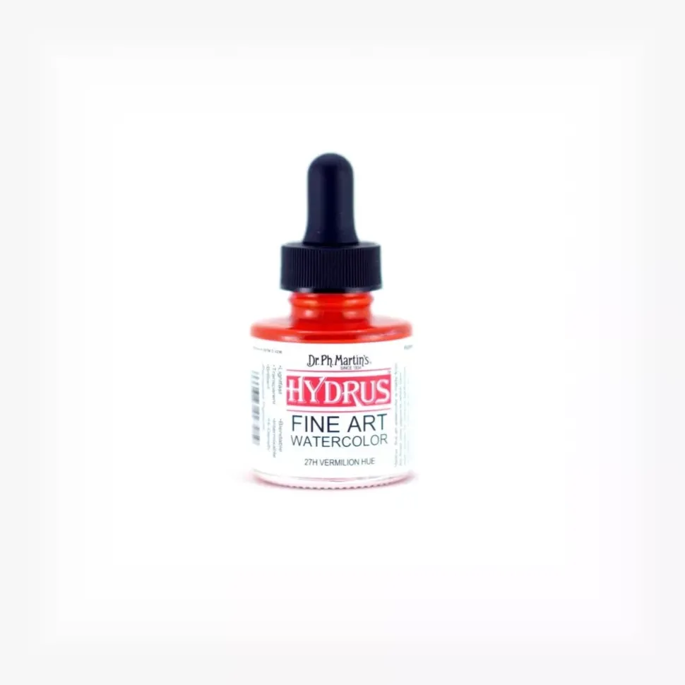 Acuarela Hydrus Fine Art 1.0 Oz Vermilion Hue Dr. Ph. Martin's