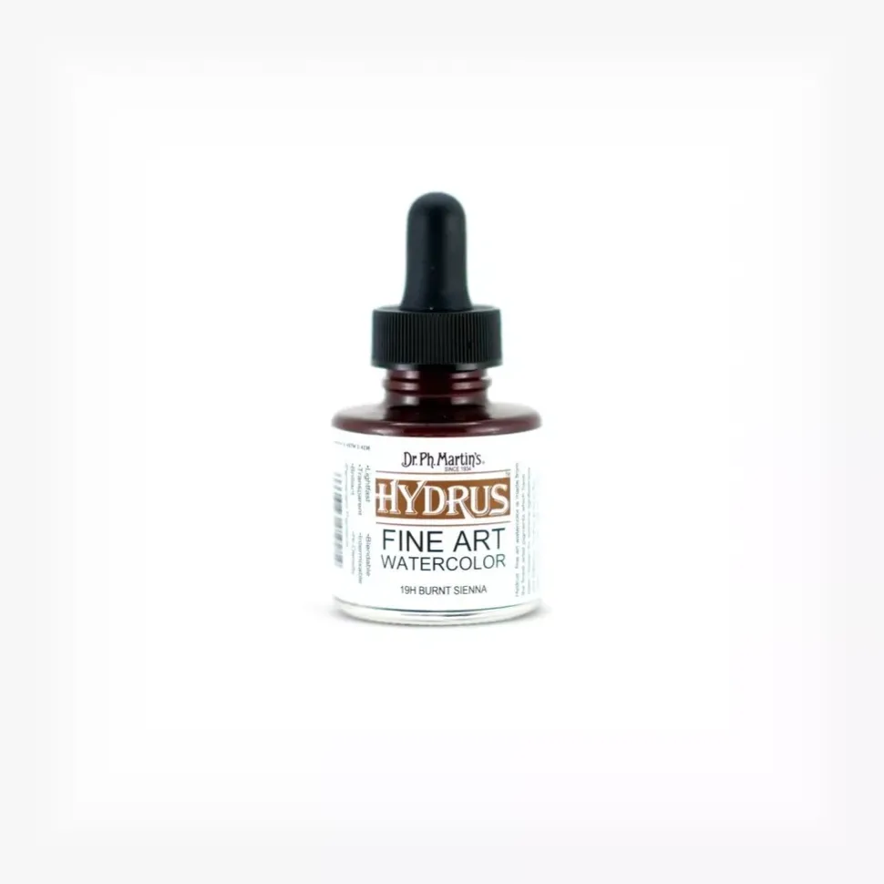 Acuarela Hydrus Fine Art 1.0 Oz Burnt Sienna Dr. Ph. Martin's