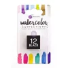 Acuarela Medio Godet Prima 12 Black