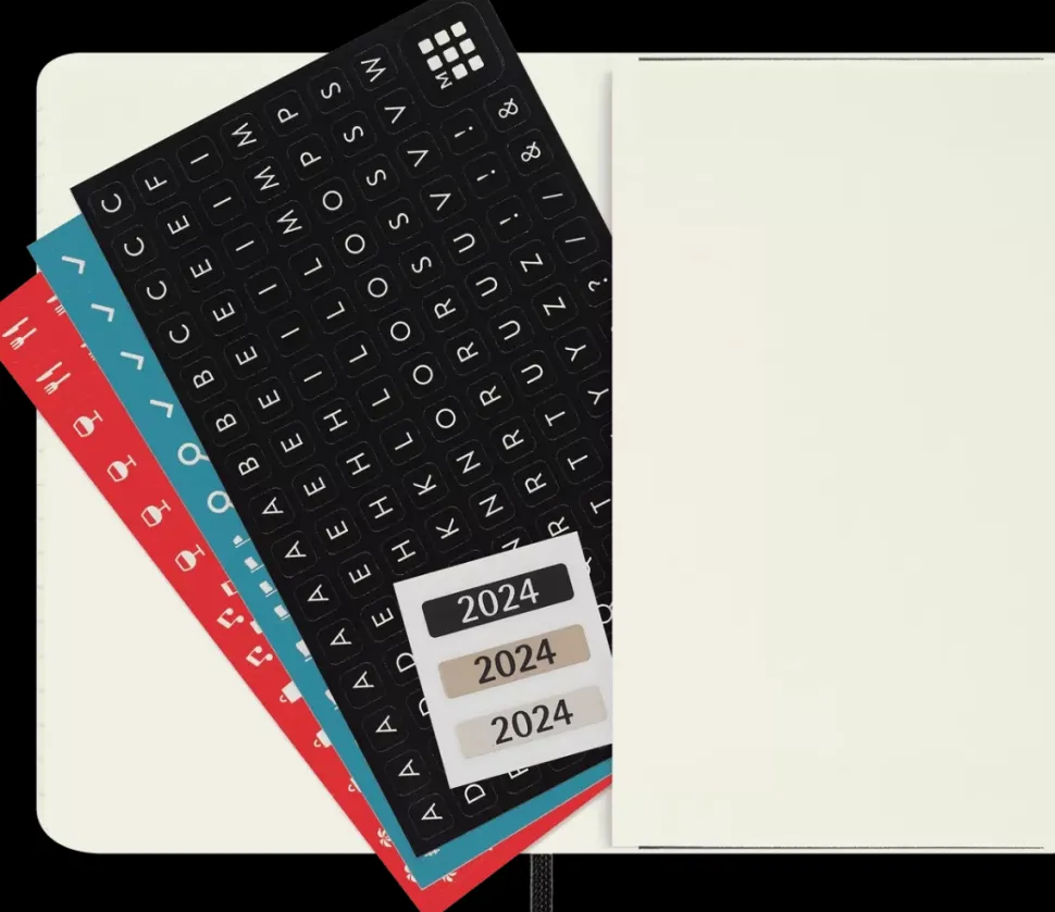 Agenda Classic 2024 Negra Semanal Tapa Blanda 9x14cm Moleskine