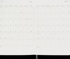 Agenda Classic 2024 Negra Semanal Tapa Blanda 9x14cm Moleskine