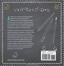 An introduction to hand lettering with decorative elements