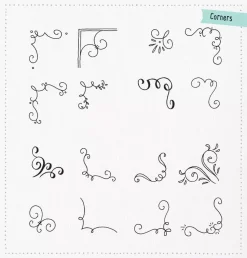 An introduction to hand lettering with decorative elements