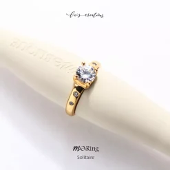 Anillo decorativo para portaplumillas MoRing Solitaire Moblique