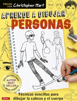 Aprende a dibujar personas técnicas sencillas para dibujar la cabeza y el cuerpo