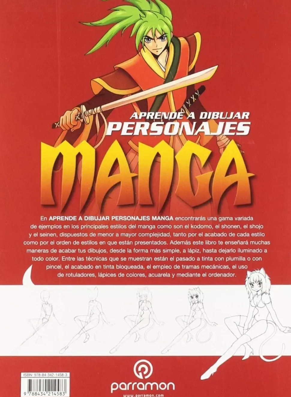 Aprende a dibujar personajes Manga