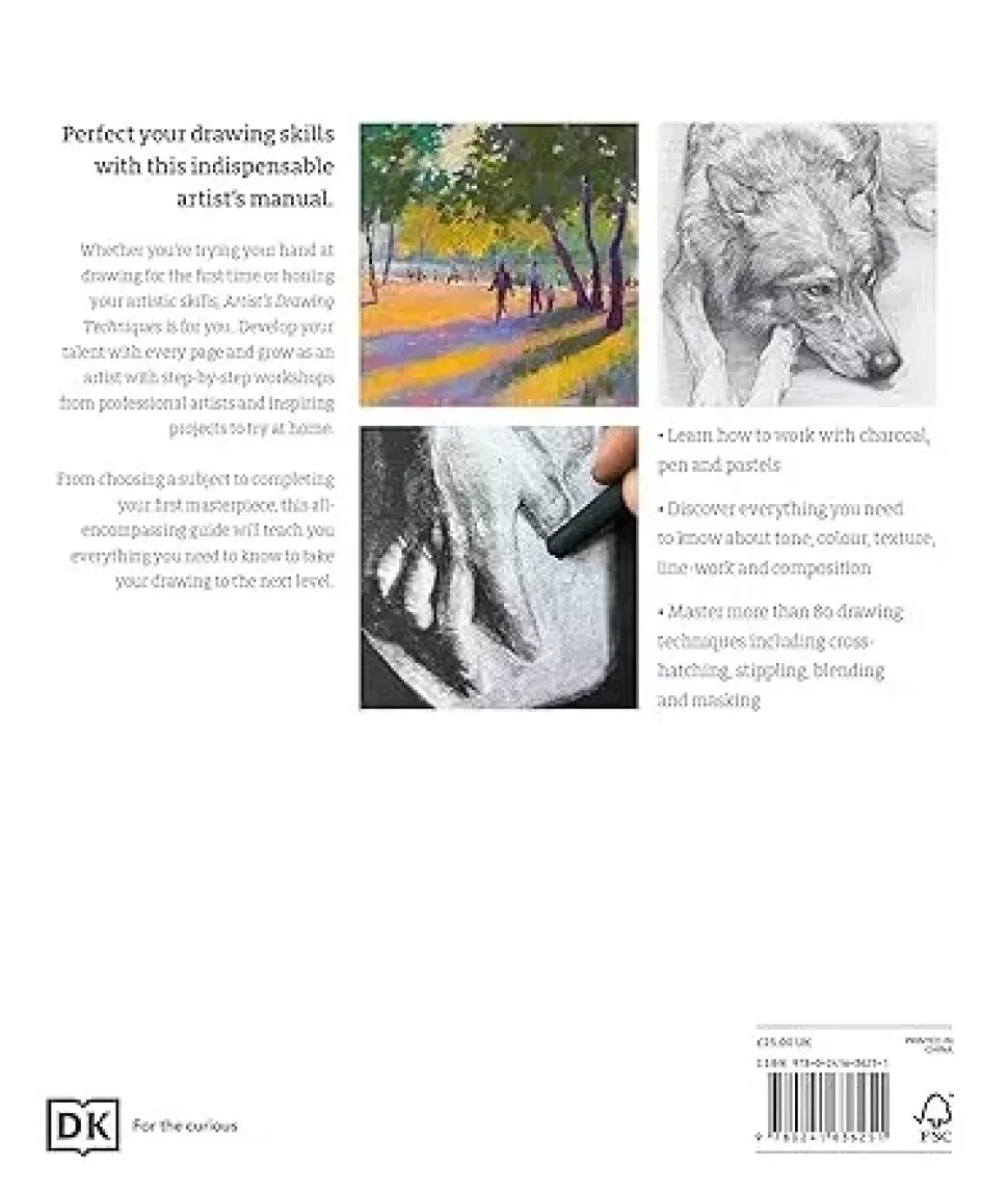 Artist's Drawing Techniques Discover How to Draw Landscapes People Still Lifes and More