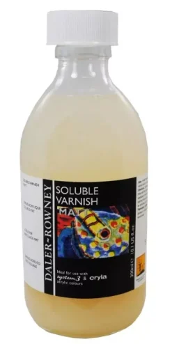 Barniz soluble mate System3 Daler-Rowney 300ml
