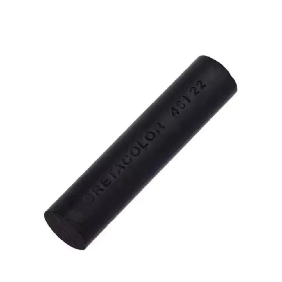 Barra carbón prensado negro Chunky graso Cretacolor 461 22