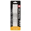 Blister 3 bolígrafos Gelly Roll 05/08/10 Blanco Sakura