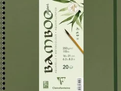 Bloc Acuarela Bamboo Clairefontaine 21x16cm