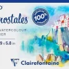 Bloc Acuarela Clairefontaine 7x15cm