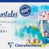 Bloc Acuarela Clairefontaine 19x20cm