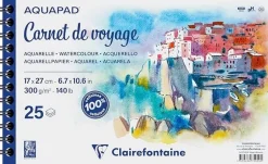 Bloc Acuarela Clairefontaine 17x27cm