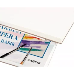 Bloc Acuarela Témpera Basik Espiral Liso Grano Fino Canson 370g/m²