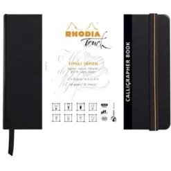 Bloc Calligrapher Pad A5 Horizontal Rhodia 14x21cm