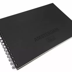 Bloc con anillas de dibujo acrílico A4 Amsterdam