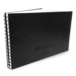 Bloc con anillas de dibujo acrílico A5 Amsterdam