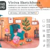 Bloc de Dibujo Hecho a Mano Viviva Colors 240g/m²
