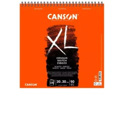 Bloc de esbozo XL Croquis Canson 30x30cm 90g/m²
