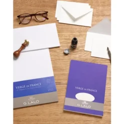 Bloc de notas papel verjurado Blanco Clairefontaine A5