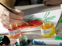 Bloc de papel para Ecoline imprimible