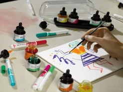 Bloc de papel para Ecoline imprimible