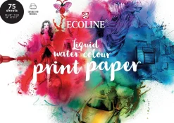 Bloc de papel para Ecoline imprimible
