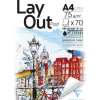 Bloc Encolado Blanco LayOut Clairefontaine A4