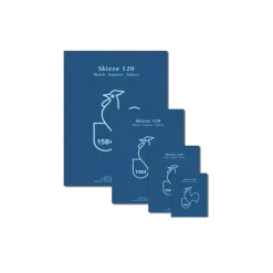 Bloc esbozo Skizze Hahnemühle 120gr/m2
