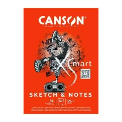 Bloc Esbozos XSmart Sketch and Notes Blanco Canson A4 90g/m²