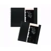 Bloc espiral liso negro Black Book Hahnemühle 250gr/m2
