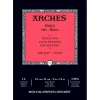 Bloc Óleo encolado a 1 lado Grano Fino 300g/m² Arches 23x31cm