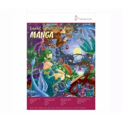 Bloc liso diseño e ilustración Manga Hahnemühle A4 80gr/m2