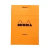 Bloc Líneas Naranja Rhodia 7,4x10cm