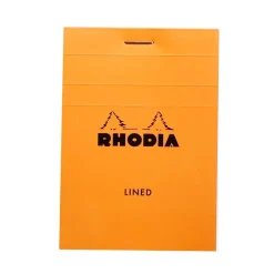Bloc Líneas Naranja Rhodia 7,4x10cm