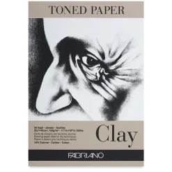 Bloc Toned Paper Clay A4 120g/m² Fabriano