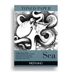 Bloc Toned Paper Sea A3 120g/m² Fabriano