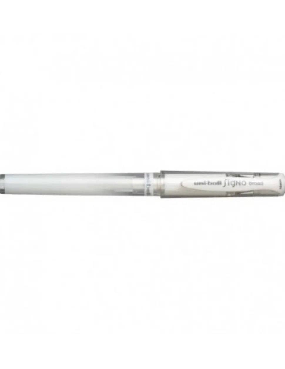 Bolígrafo blanco Uni-Ball Signo Broad