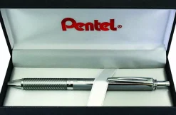 Bolígrafo Gel Retráctil Energel Sterling Rosa Pentel
