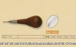 Buril especial para grabado mango de madera GR-042G