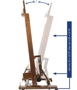 Caballete Estudio Mabef 01 eléctrico (220 W).