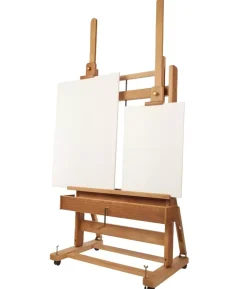 Caballete Estudio Mabef 02 doble barra manivela